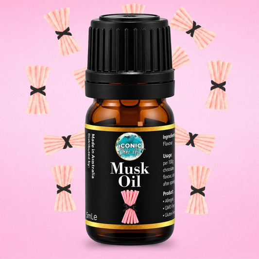 Musk Flavour Oil 5ml - Iconic Cake Art