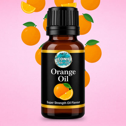 Orange Flavour Oil 30ml - Iconic Cake Art