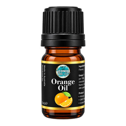 Orange Flavour Oil 5ml - Iconic Cake Art