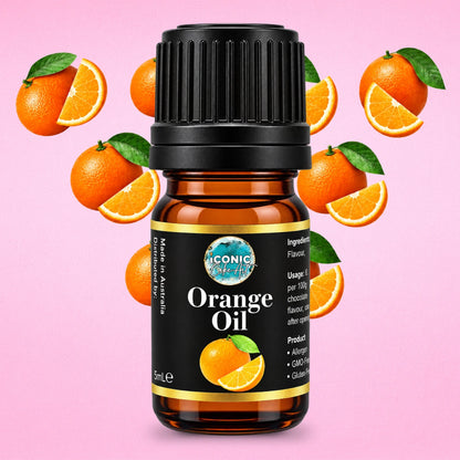 Orange Flavour Oil 5ml - Iconic Cake Art