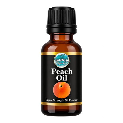 Peach Flavour Oil 30ml - Iconic Cake Art