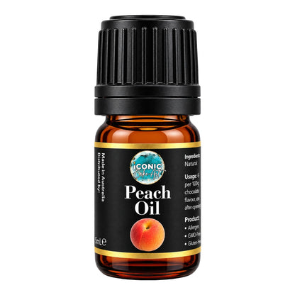 Peach Flavour Oil 5ml - Iconic Cake Art