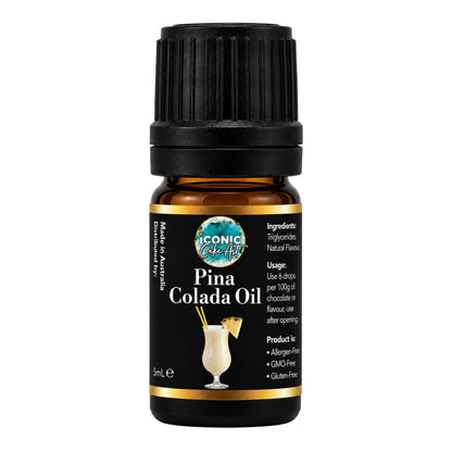 Pina Colada Flavour Oil 5ml - Iconic Cake Art