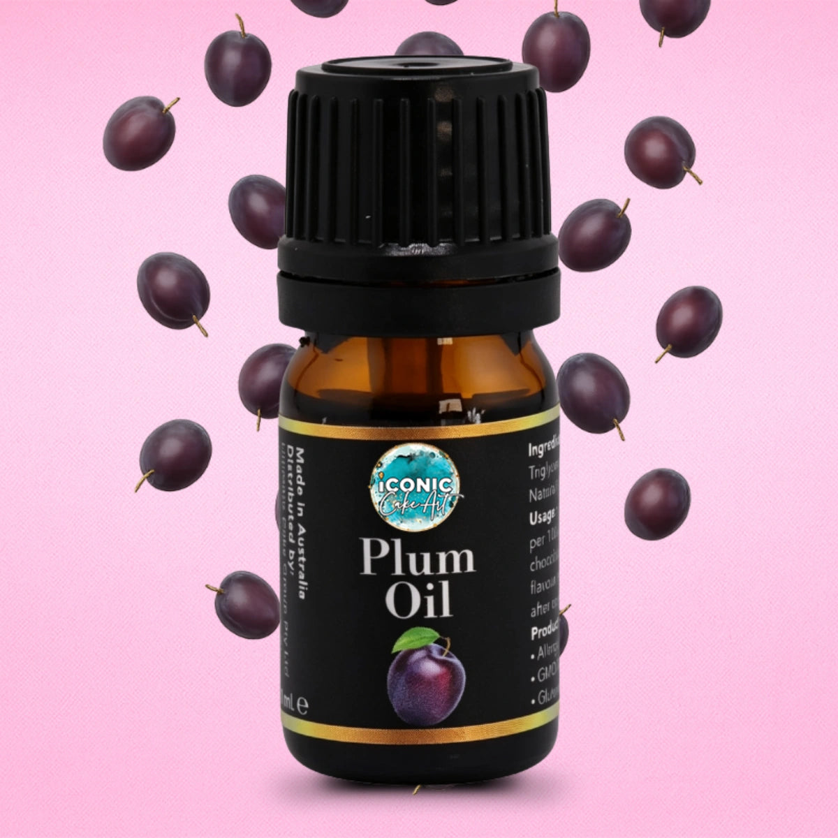 Plum Flavour Oil 5ml - Iconic Cake Art