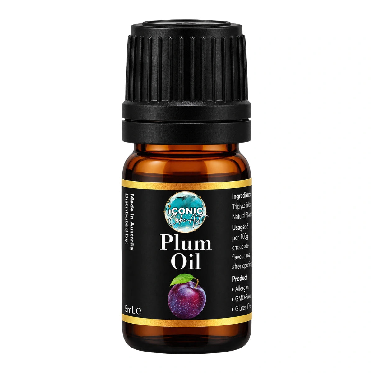 Plum Flavour Oil 5ml - Iconic Cake Art