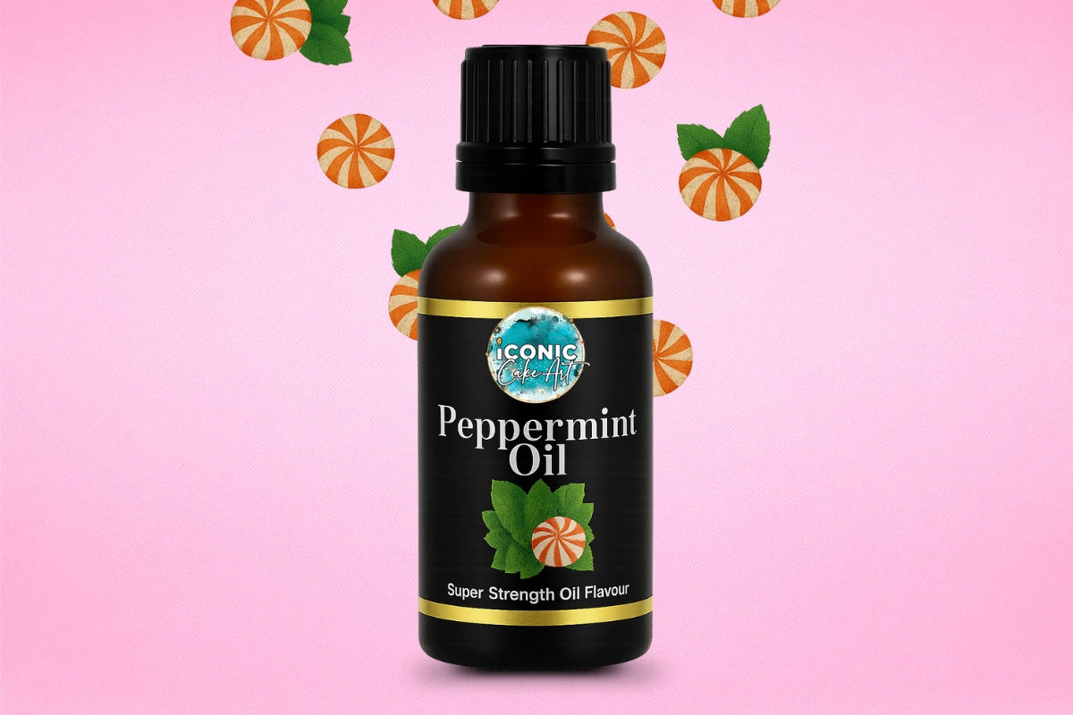 Peppermint Flavour Oil - Iconic Cake Art