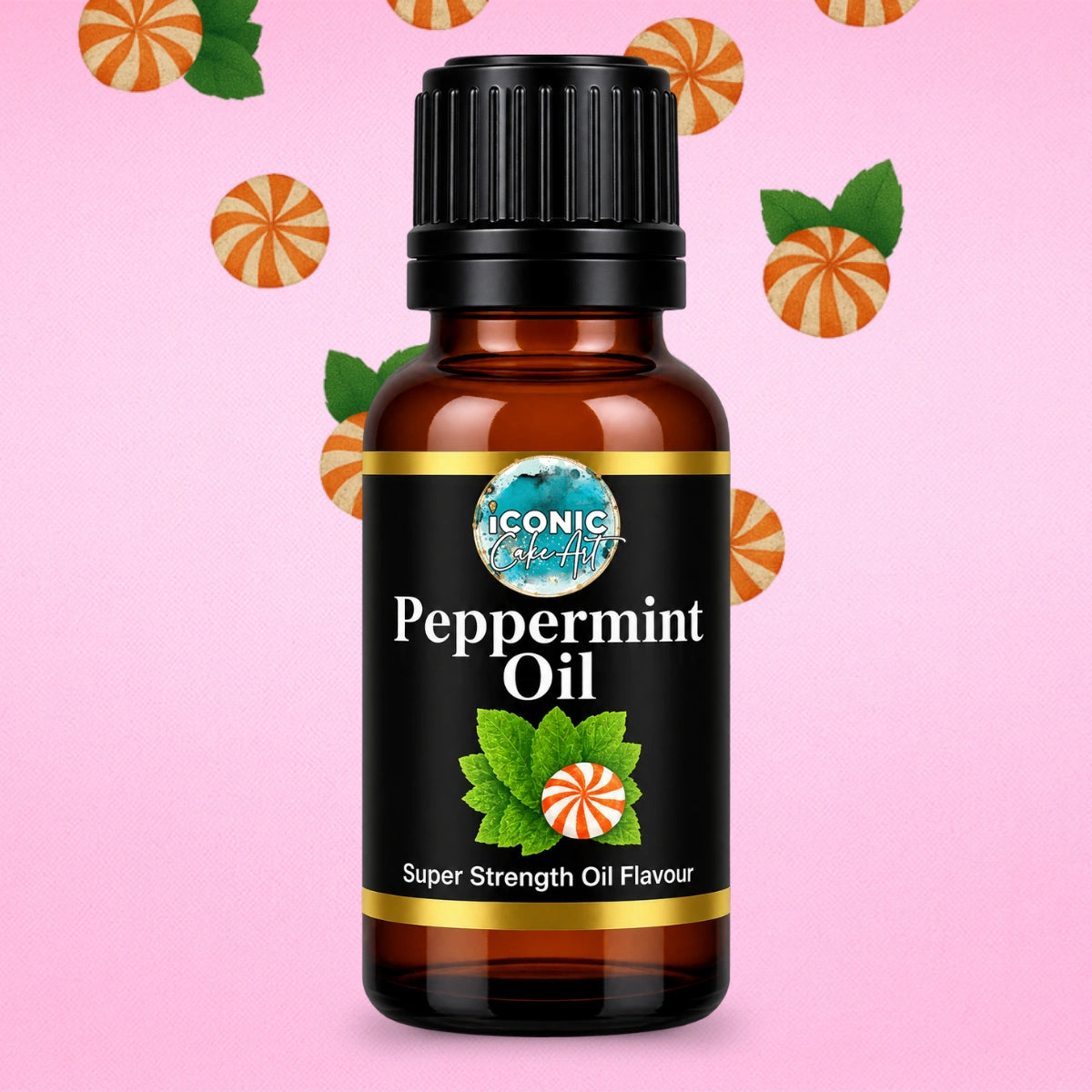 Peppermint Flavour Oil 30ml - Iconic Cake Art