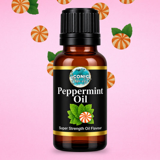 Peppermint Flavour Oil 30ml - Iconic Cake Art