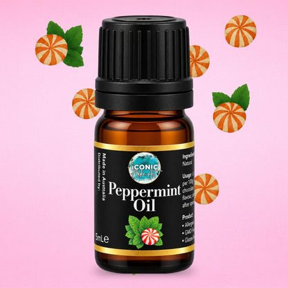 Peppermint Flavour Oil 5ml - Iconic Cake Art