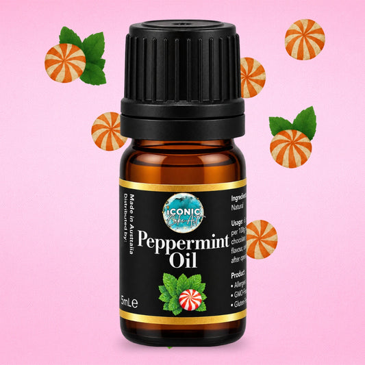 Peppermint Flavour Oil 5ml - Iconic Cake Art