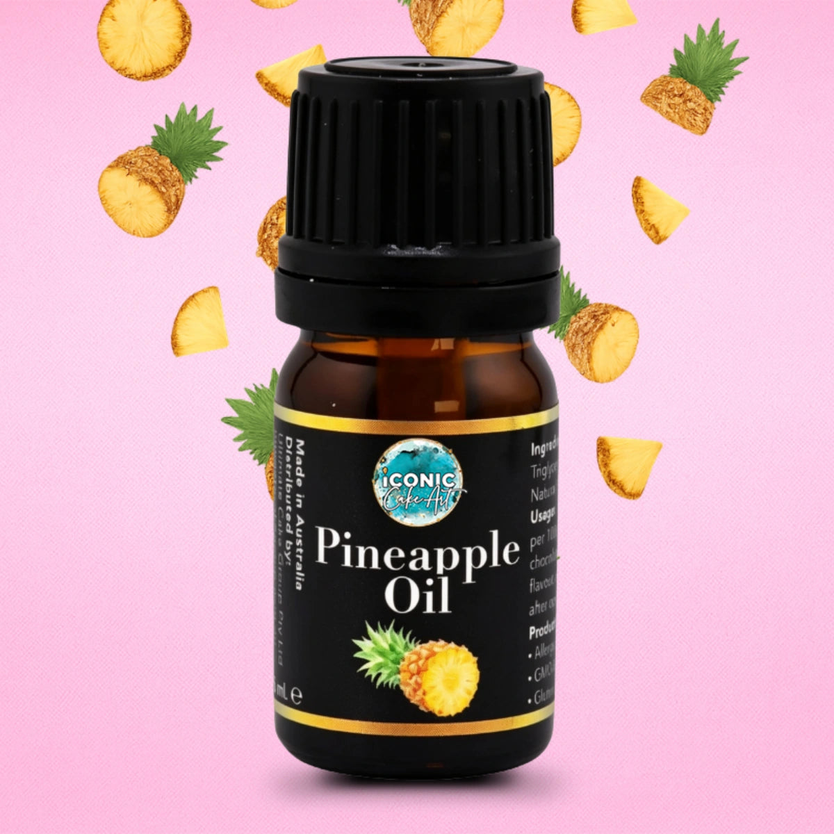 Pineapple Flavour Oil 5ml - Iconic Cake Art