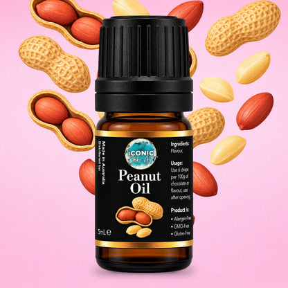 Peanut Flavour Oil 5ml - Iconic Cake Art