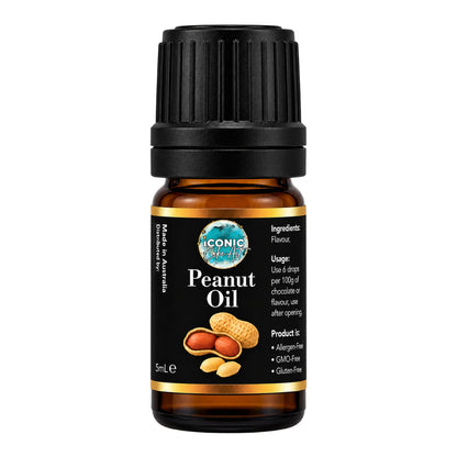 Peanut Flavour Oil 5ml - Iconic Cake Art