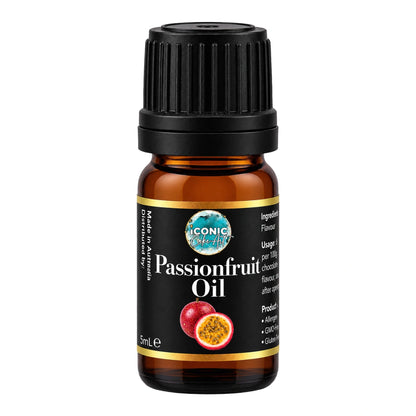 Passionfruit Flavour Oil 5ml - Iconic Cake Art