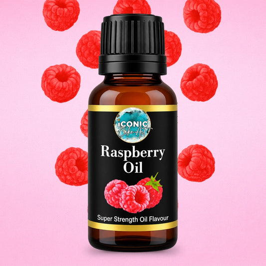 Raspberry Flavour Oil 30ml - Iconic Cake Art