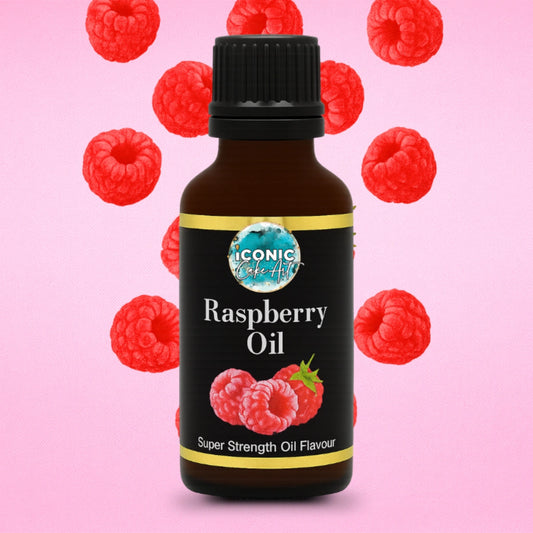 Raspberry Flavour Oil - Iconic Cake Art