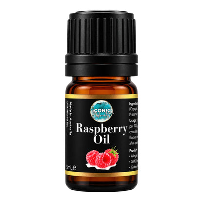 Raspberry Flavour Oil 5ml - Iconic Cake Art