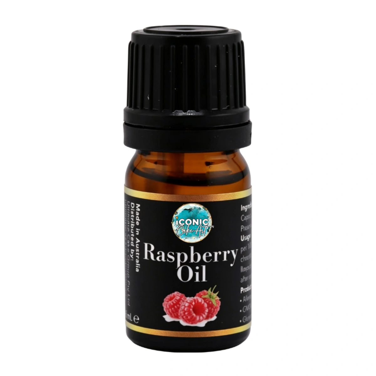 Raspberry Flavour Oil 5ml - Iconic Cake Art