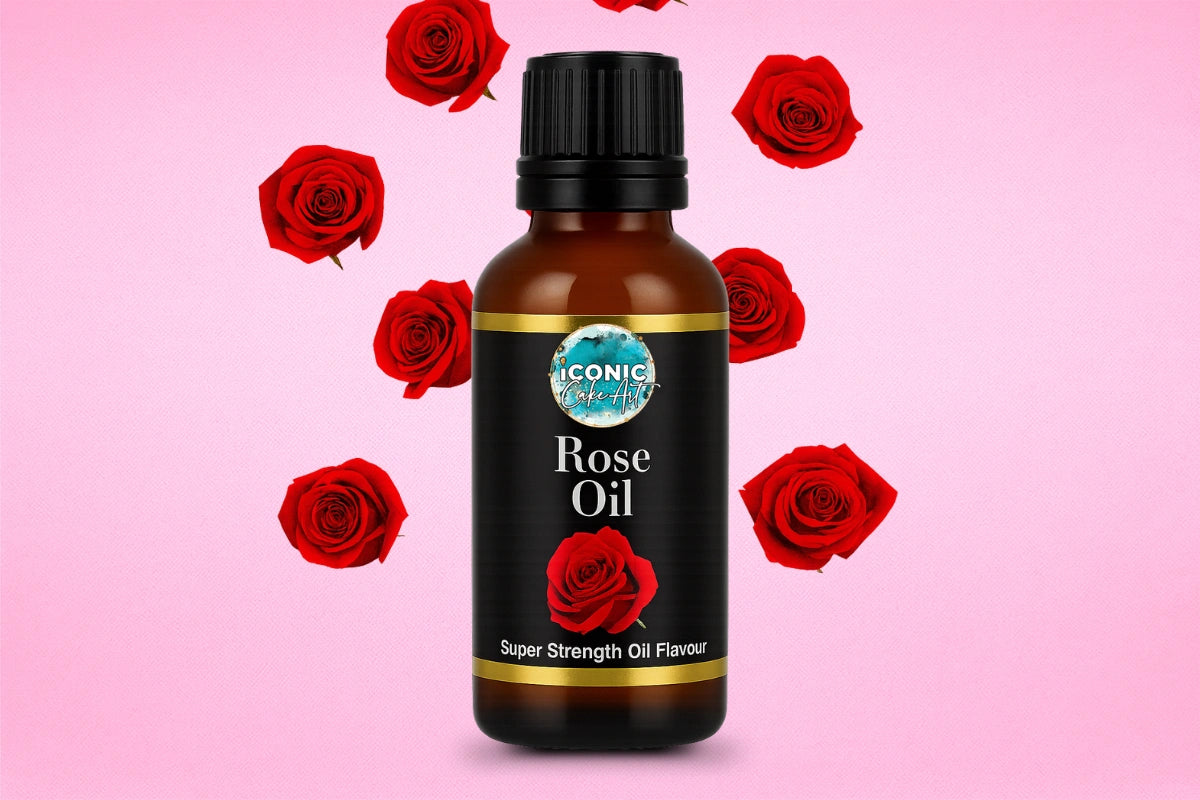 Rose Flavour Oil - Iconic Cake Art