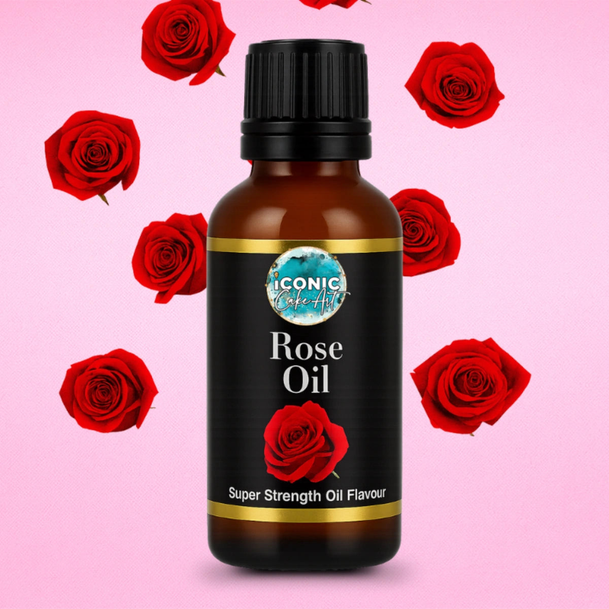 Rose Flavour Oil - Iconic Cake Art
