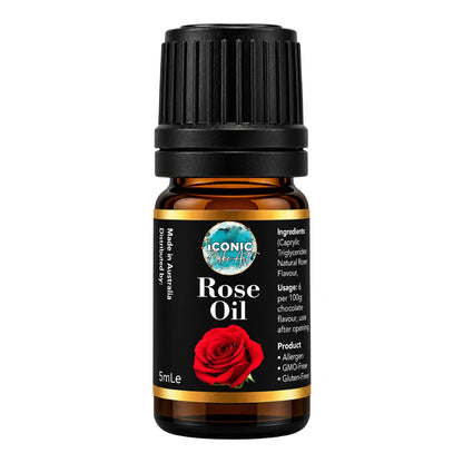 Rose Flavour Oil 5ml - Iconic Cake Art