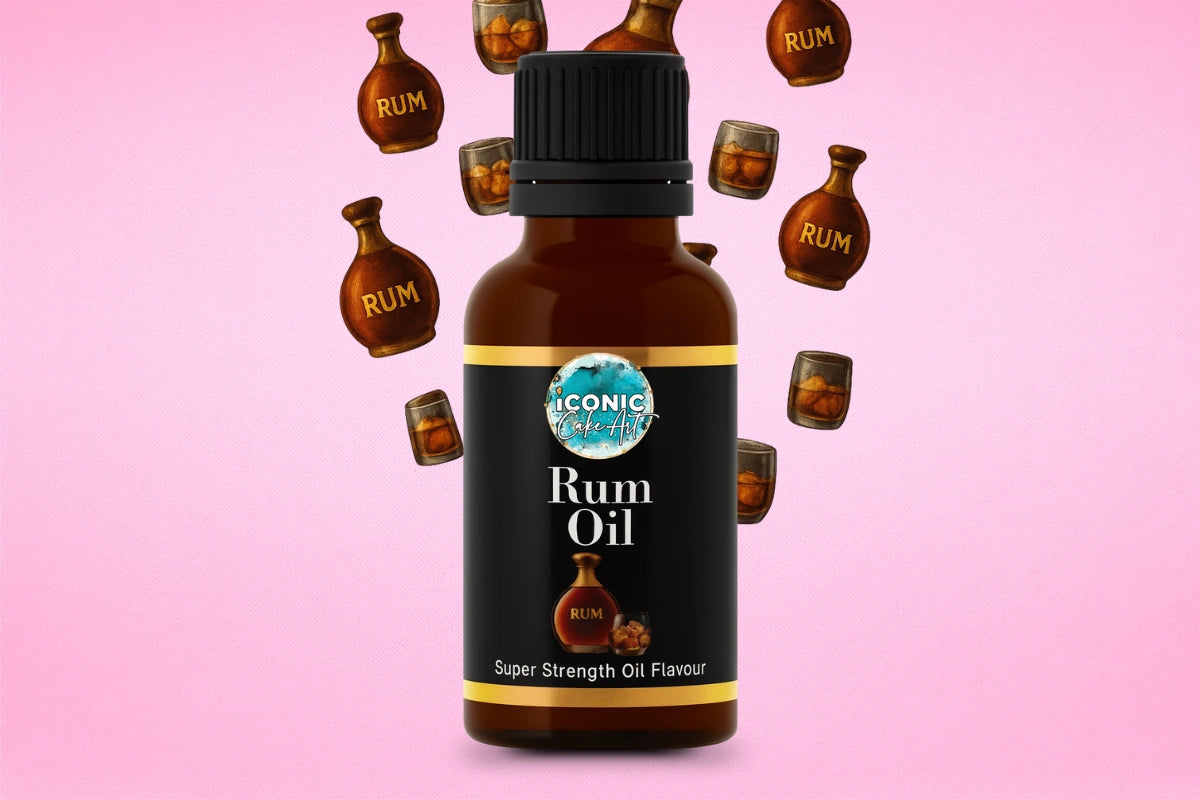 Rum Flavour Oil - Iconic Cake Art