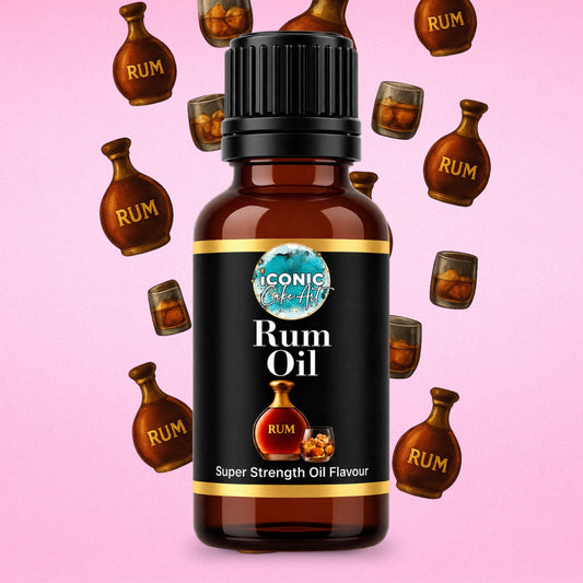 Rum Flavour Oil 30ml - Iconic Cake Art