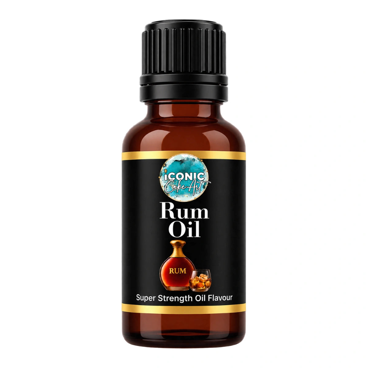 Rum Flavour Oil 30ml - Iconic Cake Art