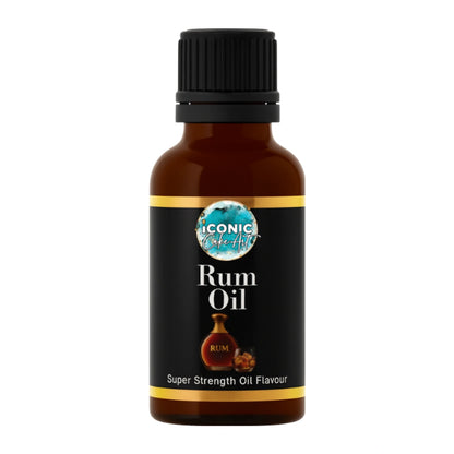Rum Flavour Oil - Iconic Cake Art