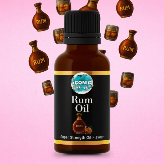 Rum Flavour Oil - Iconic Cake Art