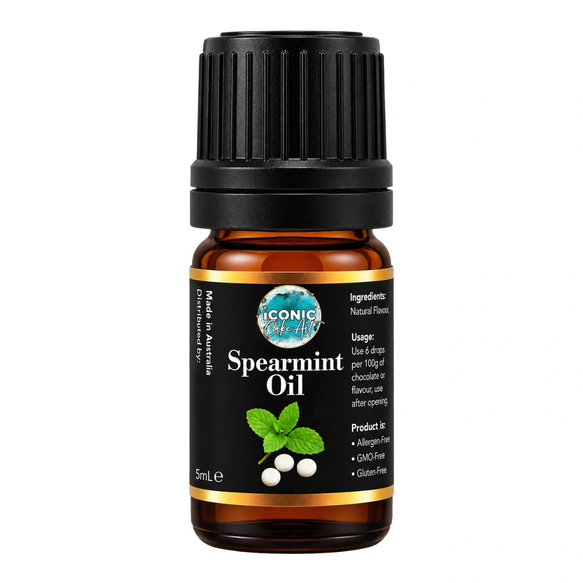 Spearmint Flavour Oil 5ml - Iconic Cake Art