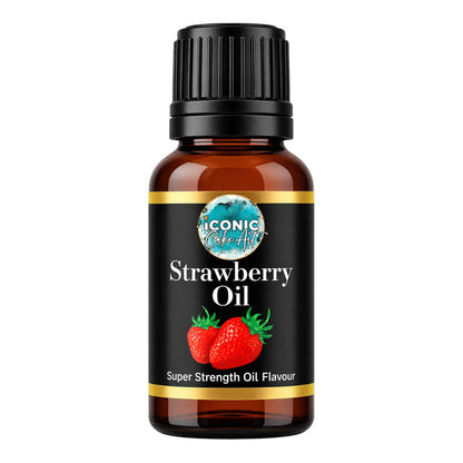 Strawberry Flavour Oil 30ml - Iconic Cake Art