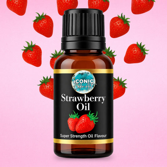 Strawberry Flavour Oil 30ml - Iconic Cake Art