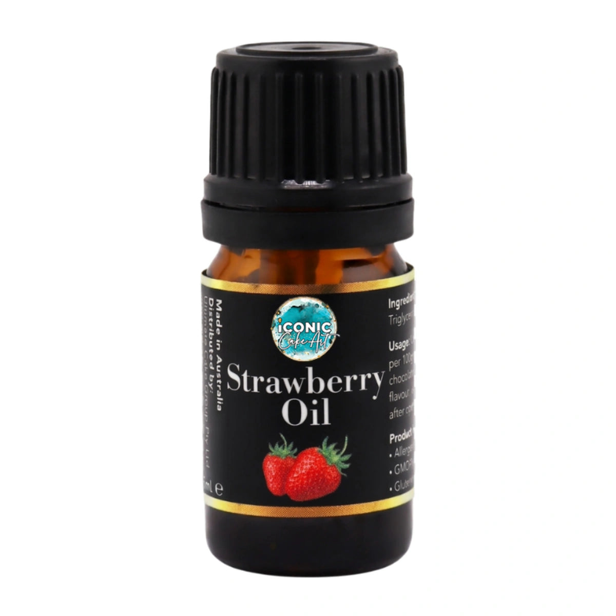 Strawberry Flavour Oil 5ml - Iconic Cake Art