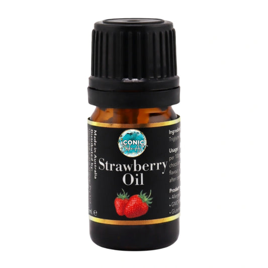 Strawberry Flavour Oil 5ml - Iconic Cake Art