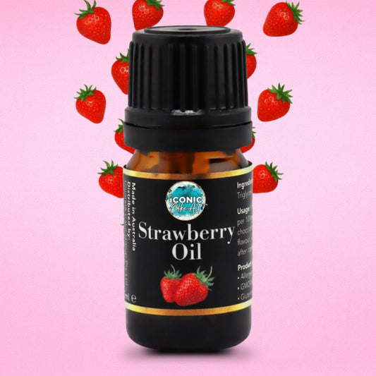 Strawberry Flavour Oil 5ml - Iconic Cake Art