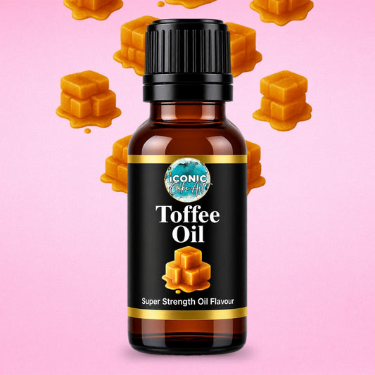 Toffee Flavour Oil 30ml - Iconic Cake Art