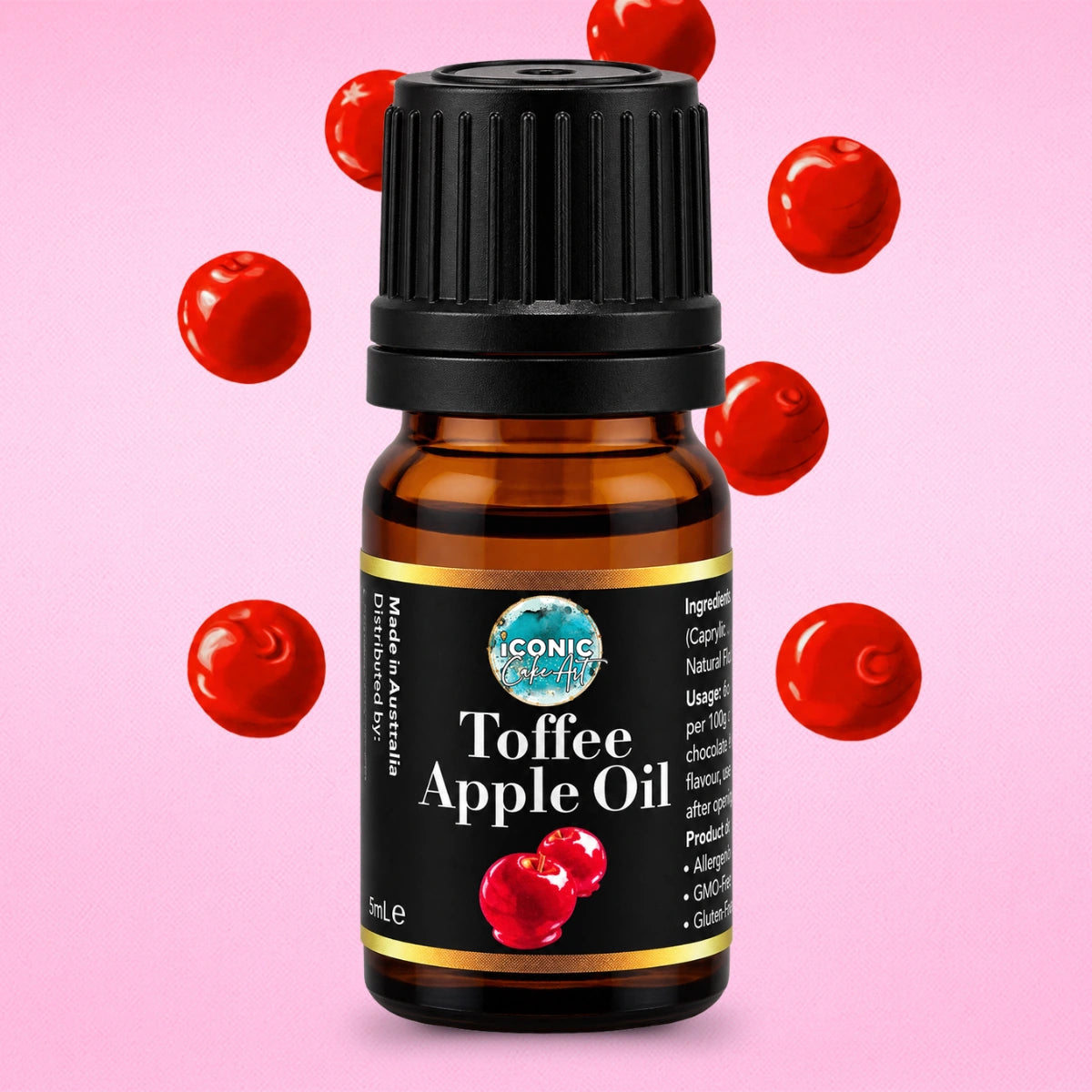 Toffee Apple Flavour Oil 5ml - Iconic Cake Art