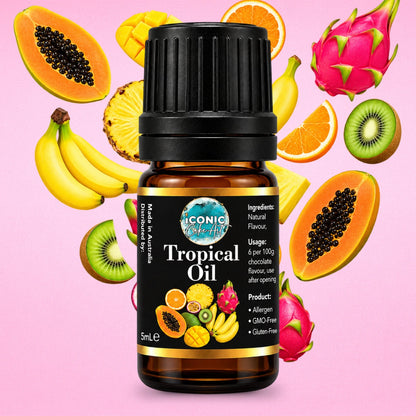 Tropical Flavour Oil 5ml - Iconic Cake Art