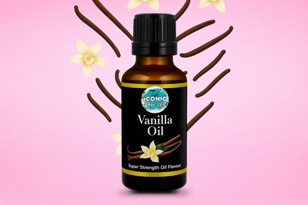 Vanilla Flavour Oil - Iconic Cake Art