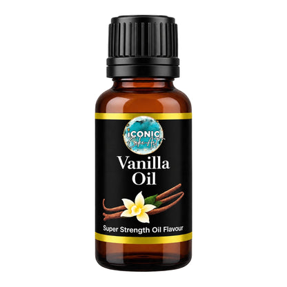 Vanilla Flavour Oil 30ml - Iconic Cake Art