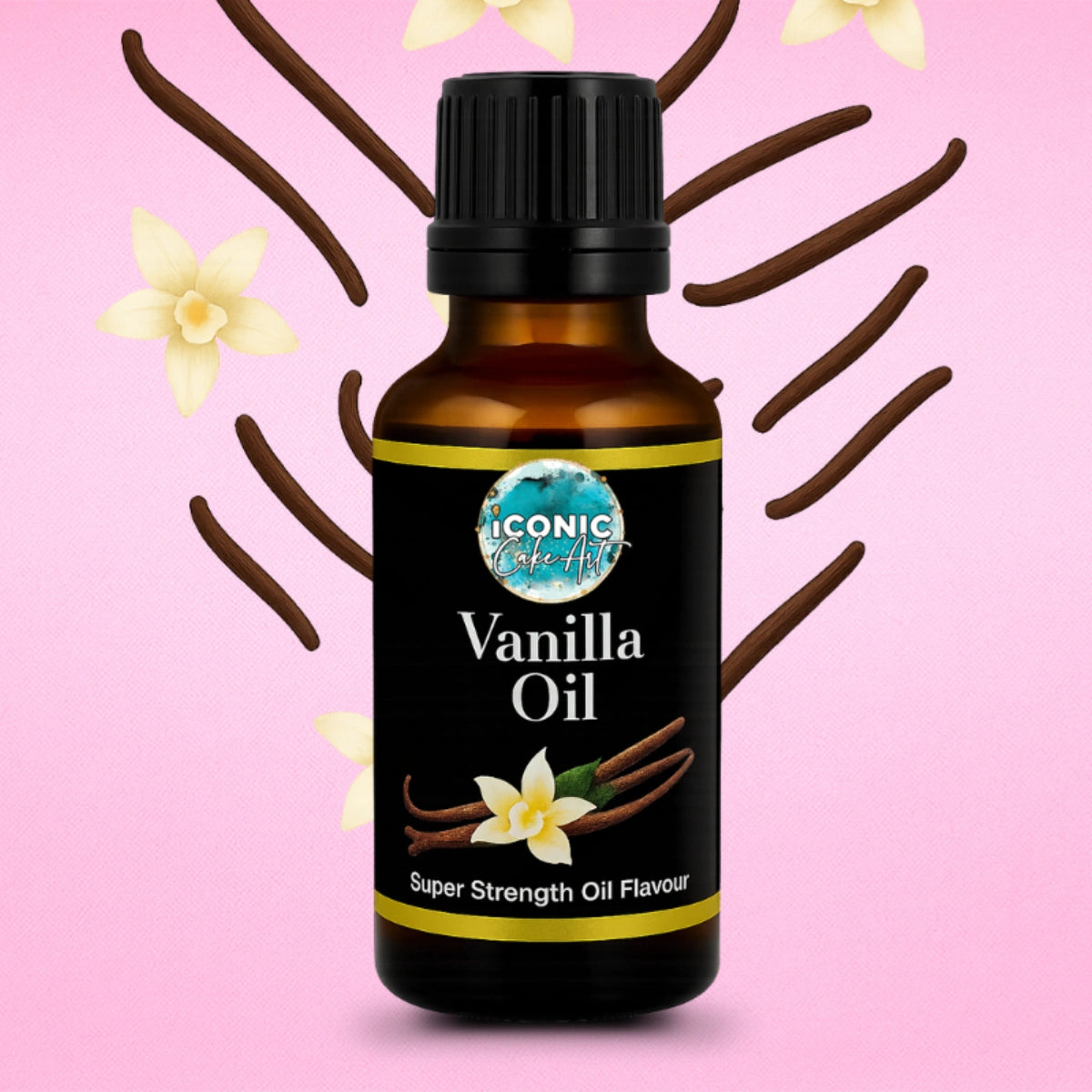 Vanilla Flavour Oil - Iconic Cake Art