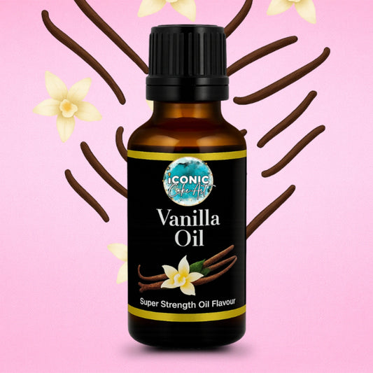 Vanilla Flavour Oil - Iconic Cake Art