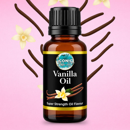 Vanilla Flavour Oil 30ml - Iconic Cake Art