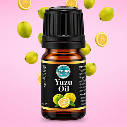 Yuzu Flavour Oil 5ml - Iconic Cake Art