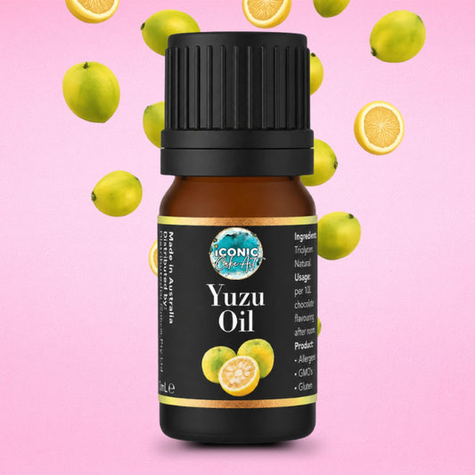 Yuzu Flavour Oil 5ml - Iconic Cake Art
