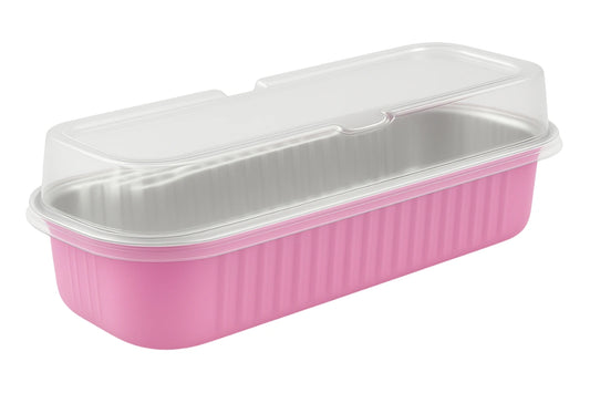Pink Light Trays with Lids (6 Pack) - Iconic Cake Art