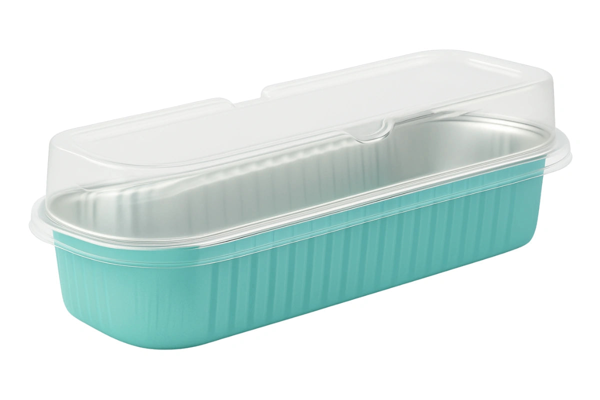 Teal Trays with Lids (6 Pack) - Iconic Cake Art