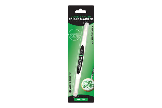 Green Double Ended Edible Marker - Iconic Cake Art