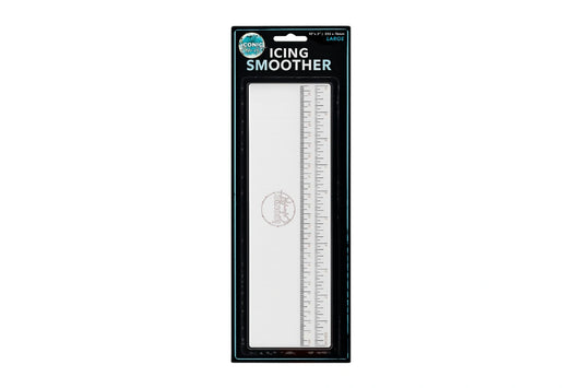 Iconic Stainless Steel Icing Scraper - Iconic Cake Art - 8 inches